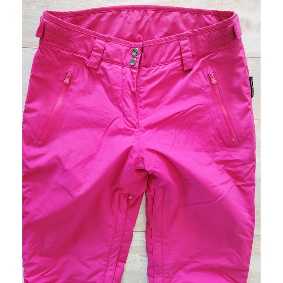 Helly Hansen Insulated Snow Pants Warmcore PrimaLoft Hot Pink Ski Women's Small - Picture 1 of 15